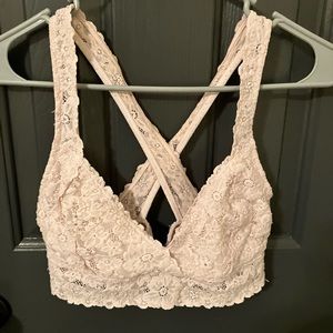 Pink Lace Bralette